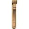 Ekena Millwork Merced Arts and Crafts Smooth Bracket w/ Offset Brace, Western Red Cedar, 5 1/2"W x 32"D x 36"H BKT0604X32X36MRC03SWR - alternate 4